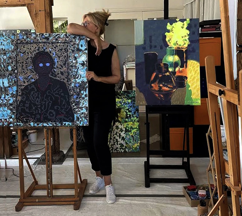 Tatiana An, about me art, painting, freelance, artist, certificate