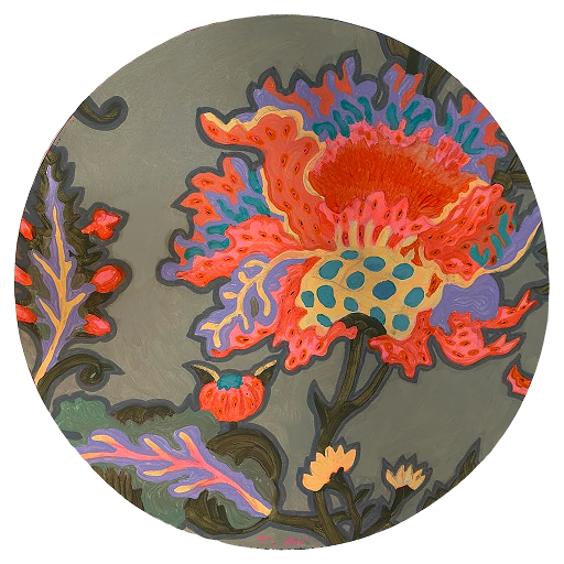 FLORAL CIRCLE Tatiana An Purchase a Unique Piece of Art